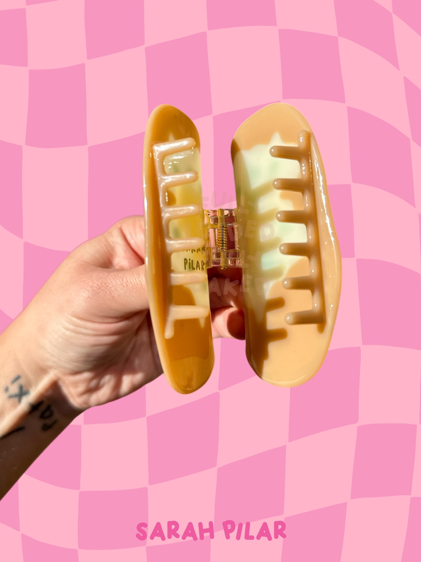 Baked Potato Hair Claw