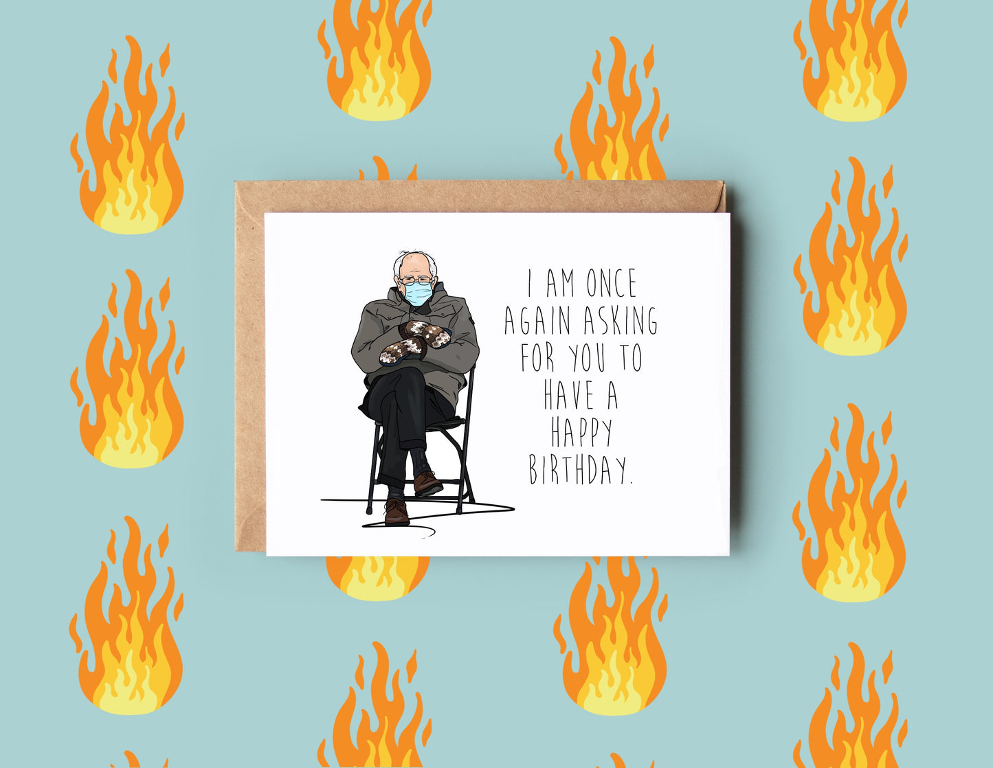 Bernie Sanders Birthday Card