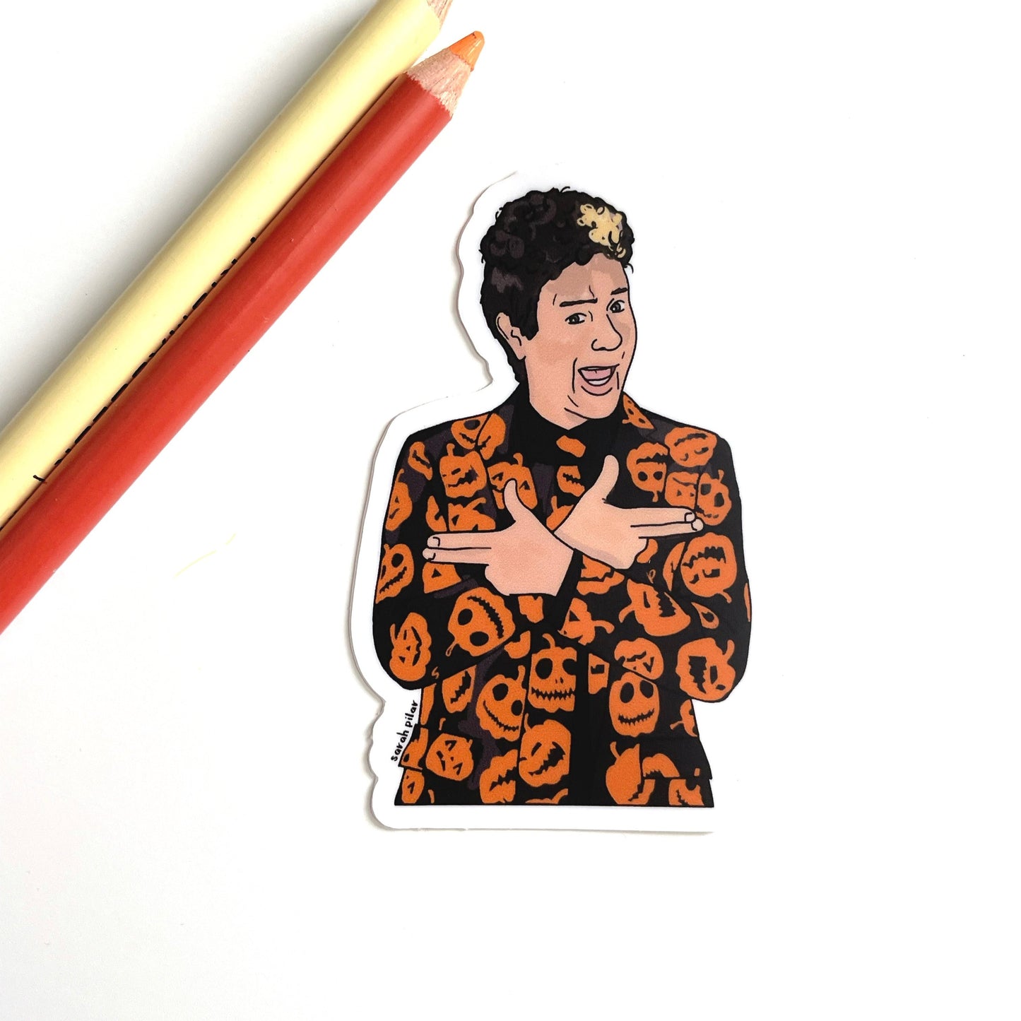 David Pumpkins SNL Sticker
