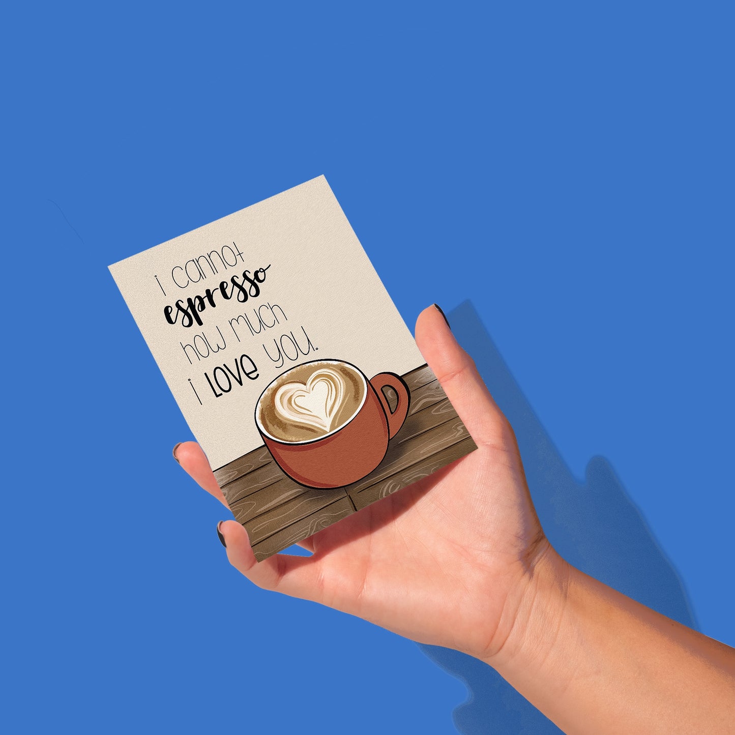 Espresso Love Card