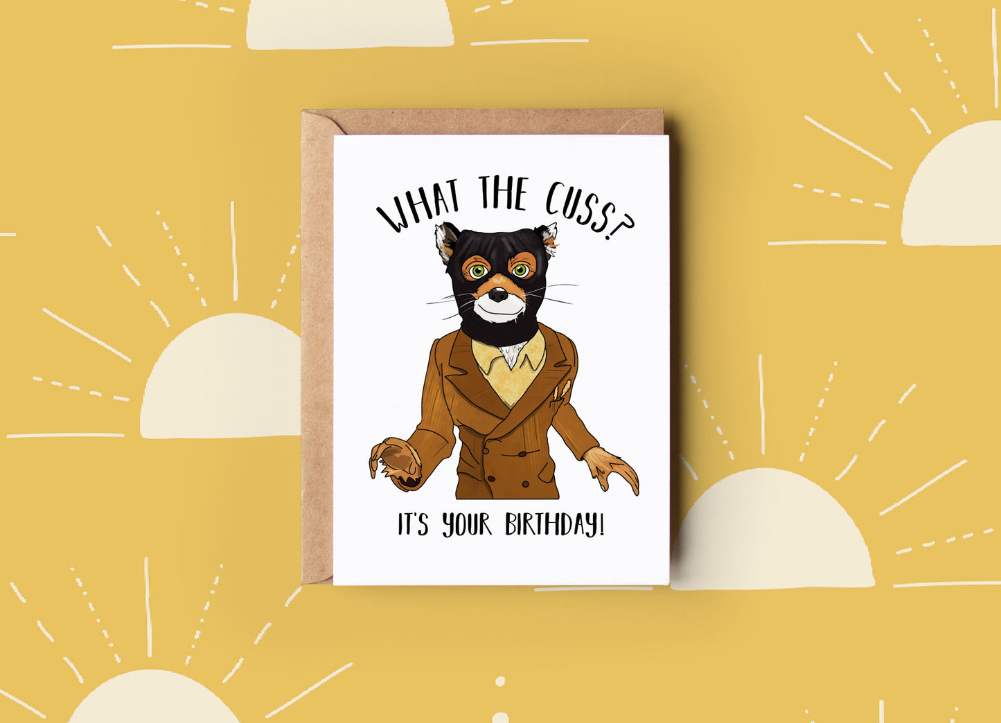 Fantastic Fox Birthday Card