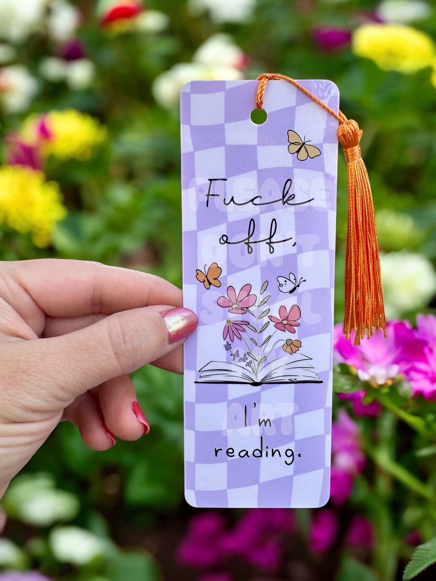 Fuck Off Bookmark