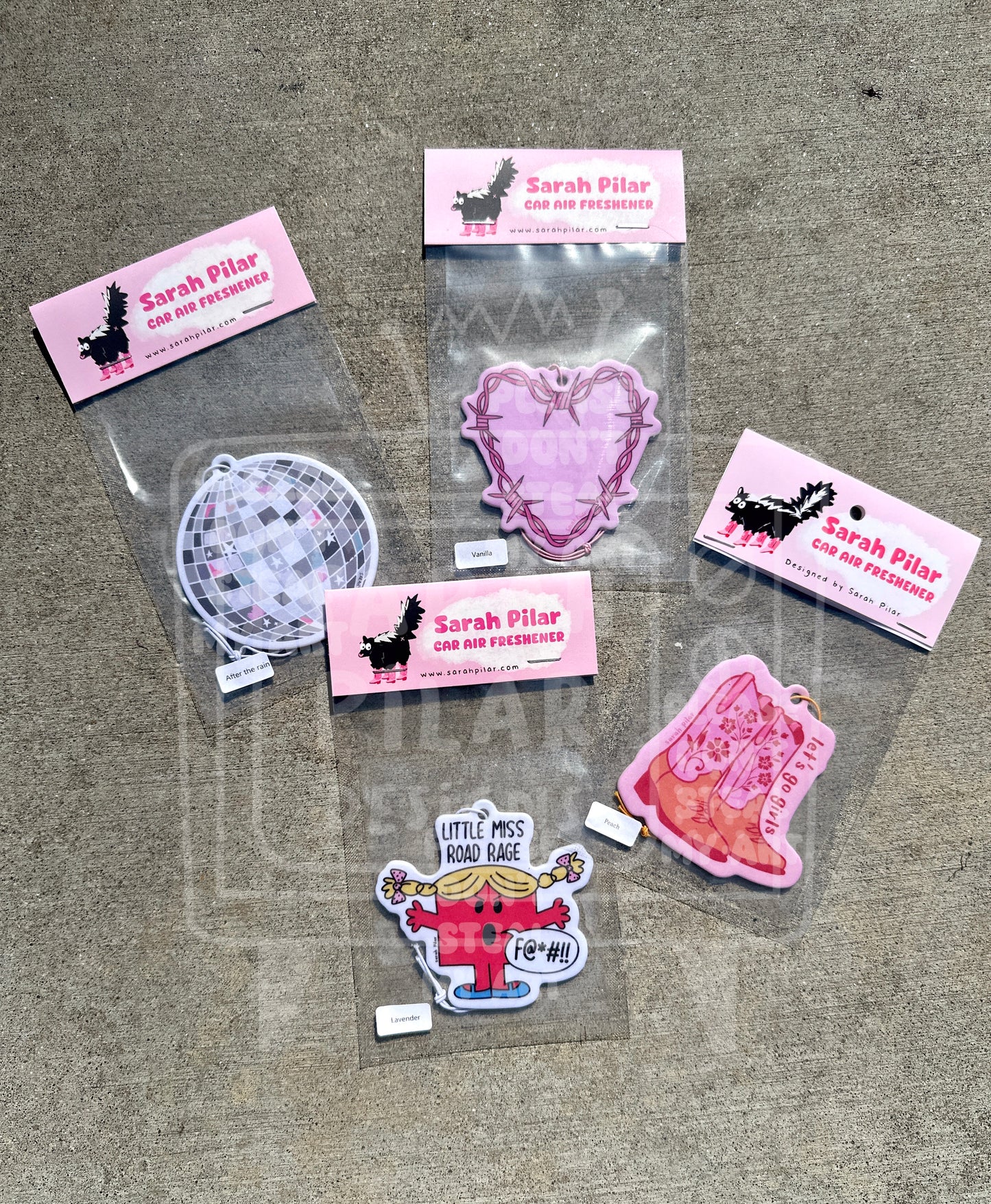 Barbed Wire Heart Air Freshener