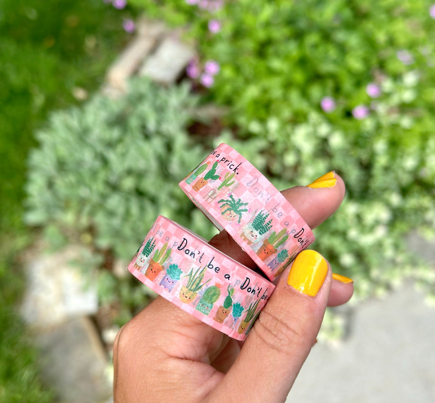 Don't Be a Prick Washi Tape