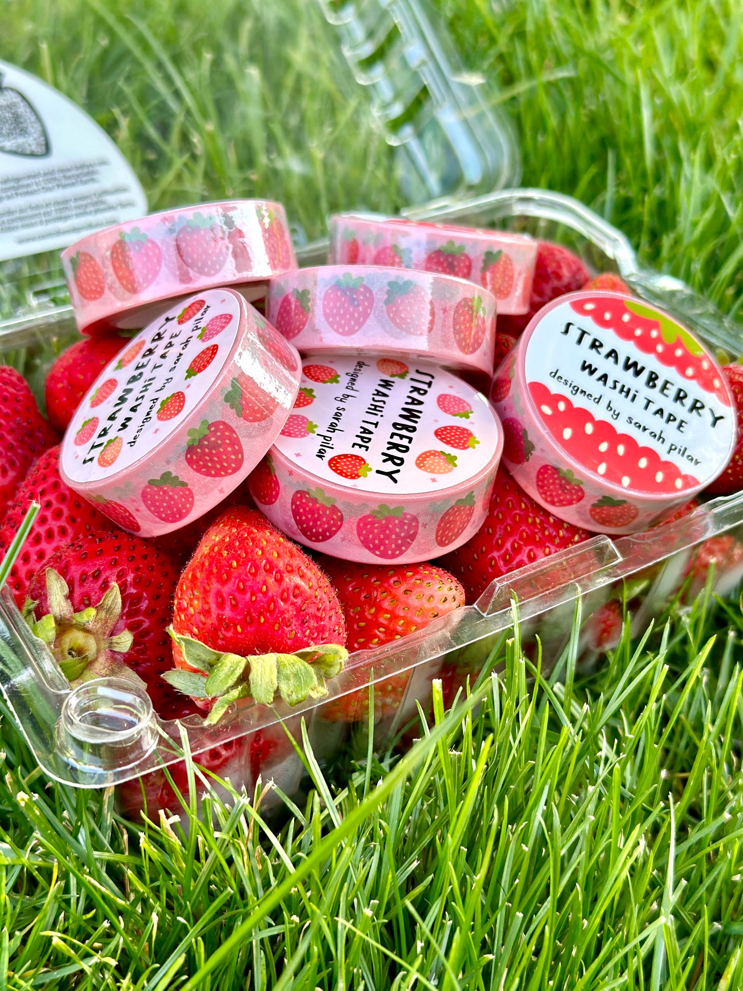 Strawberry Washi Tape