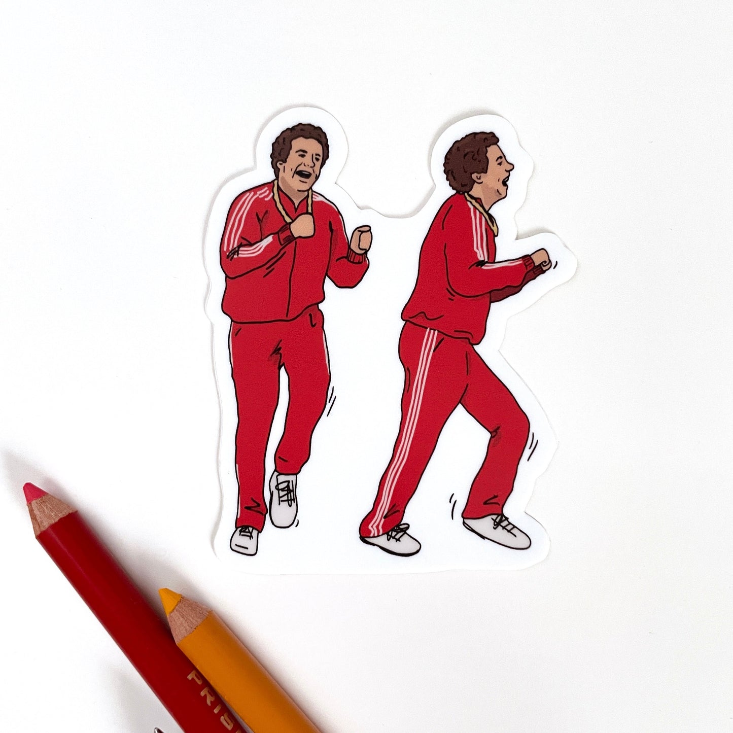Running Man SNL Sticker