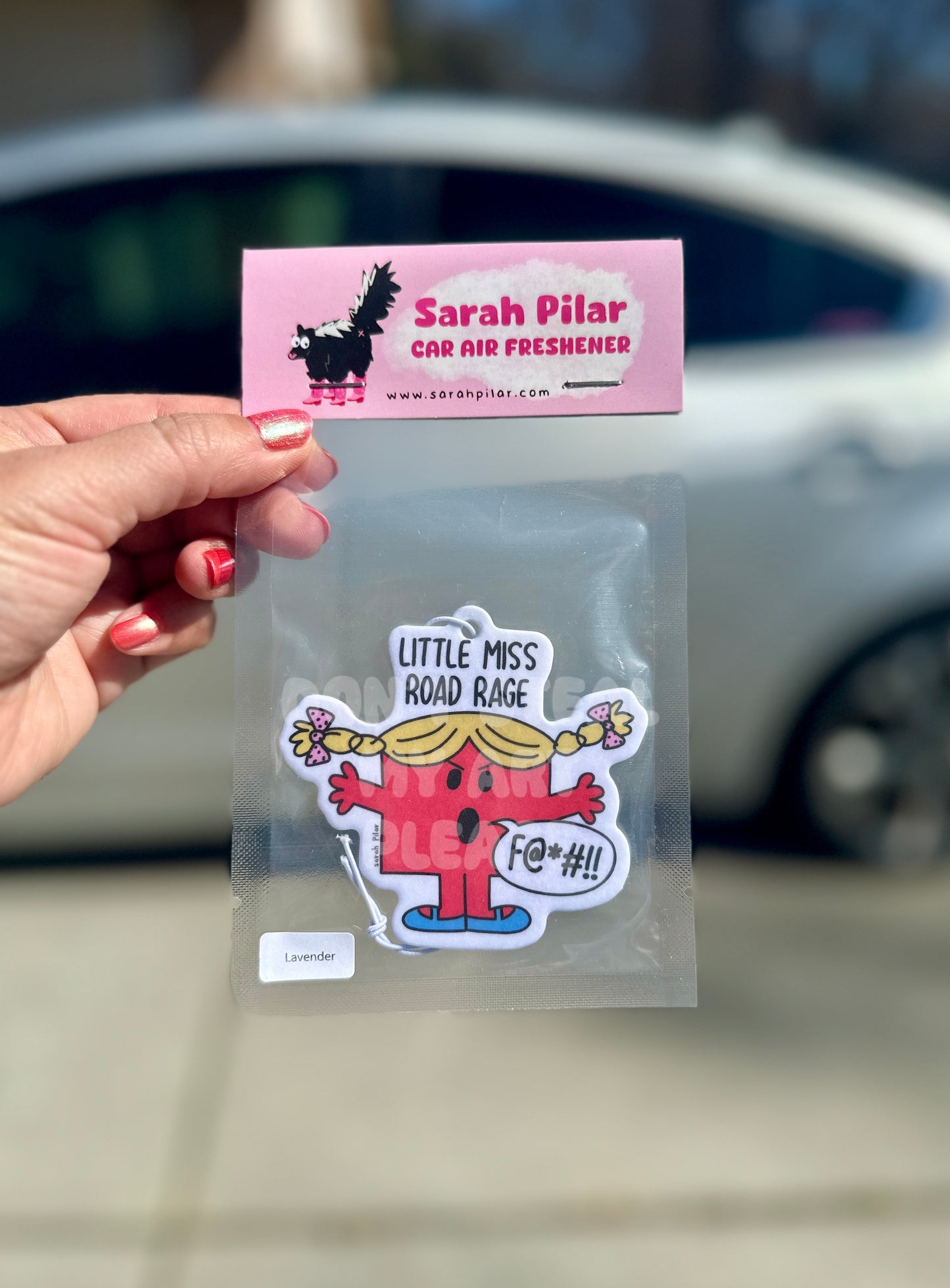 Little Miss Road Rage Air Freshener