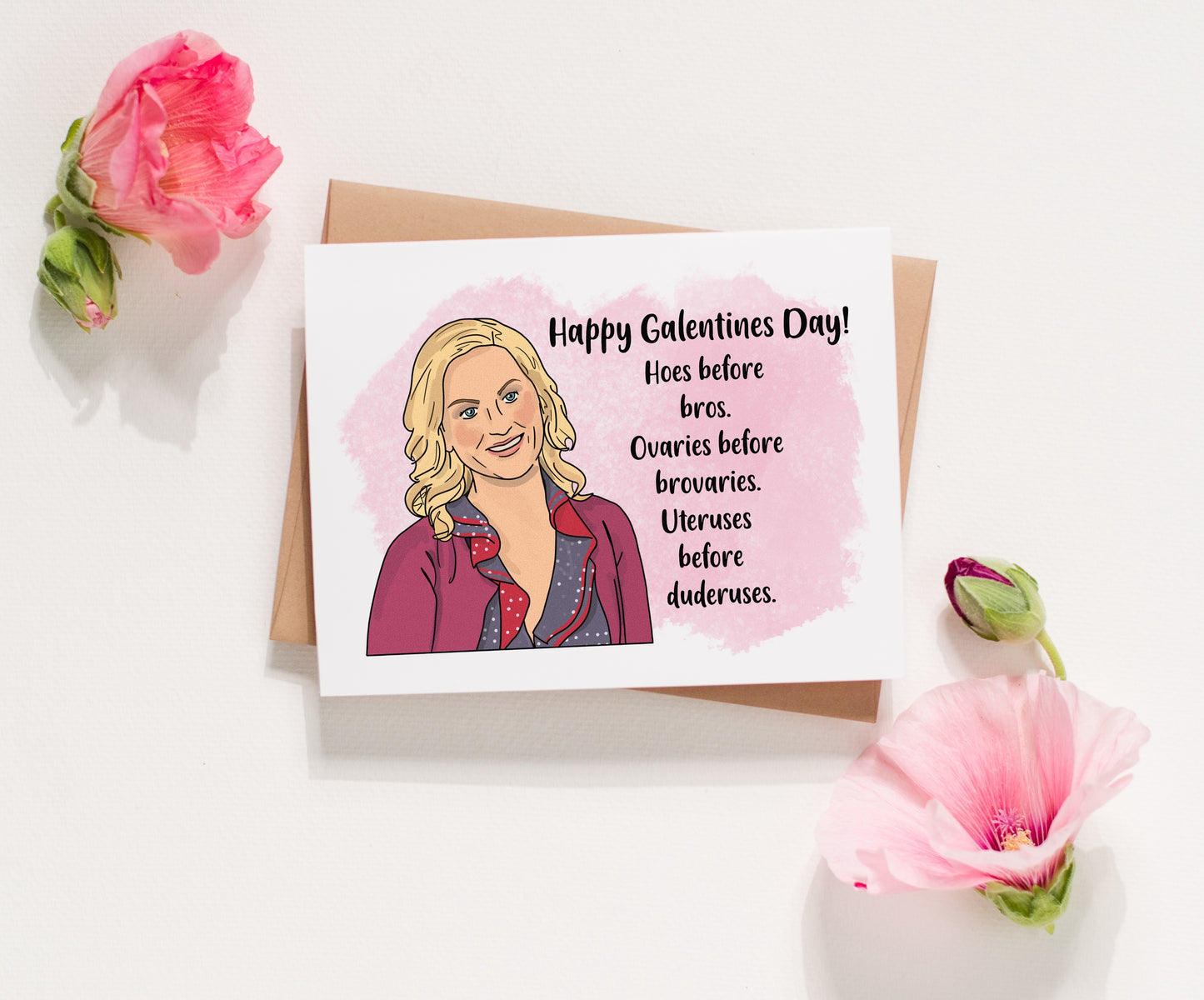 Hoes Galentines Day Card