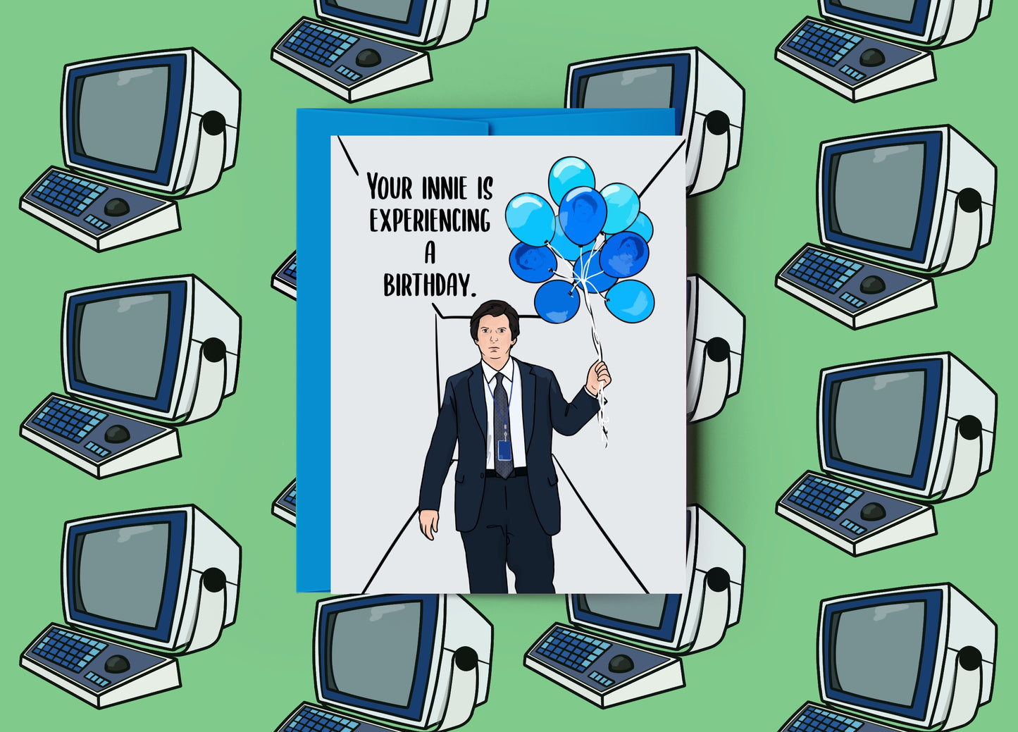 Severance Innie Birthday Card