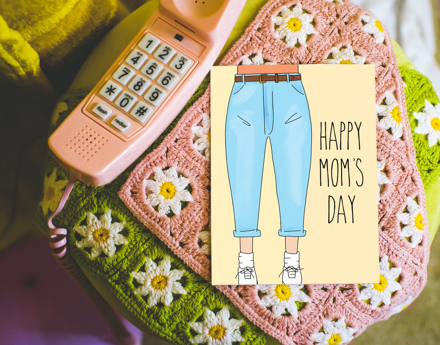Mom Capris Card