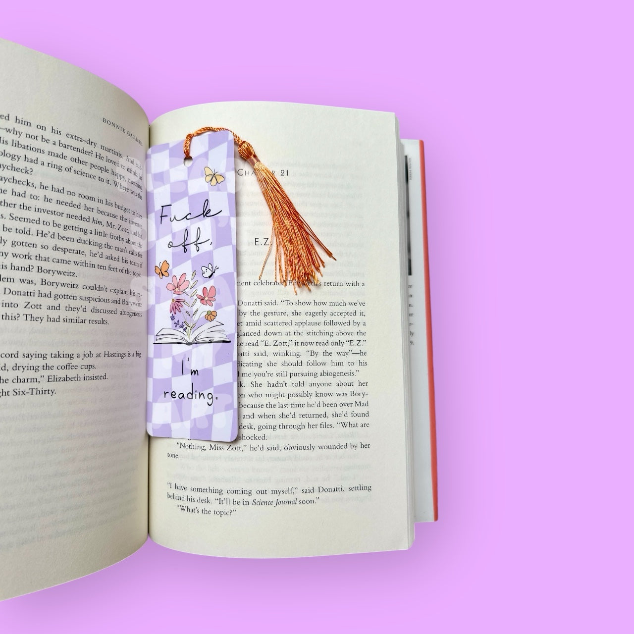 Fuck Off Bookmark