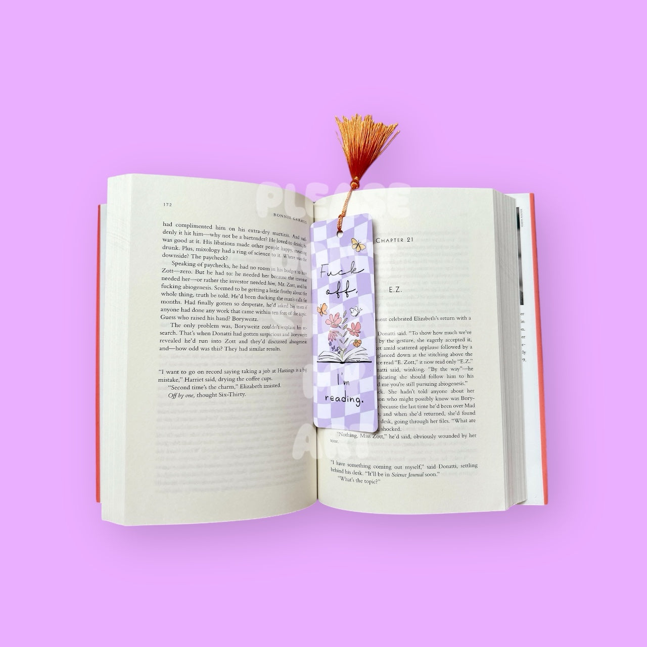 Fuck Off Bookmark