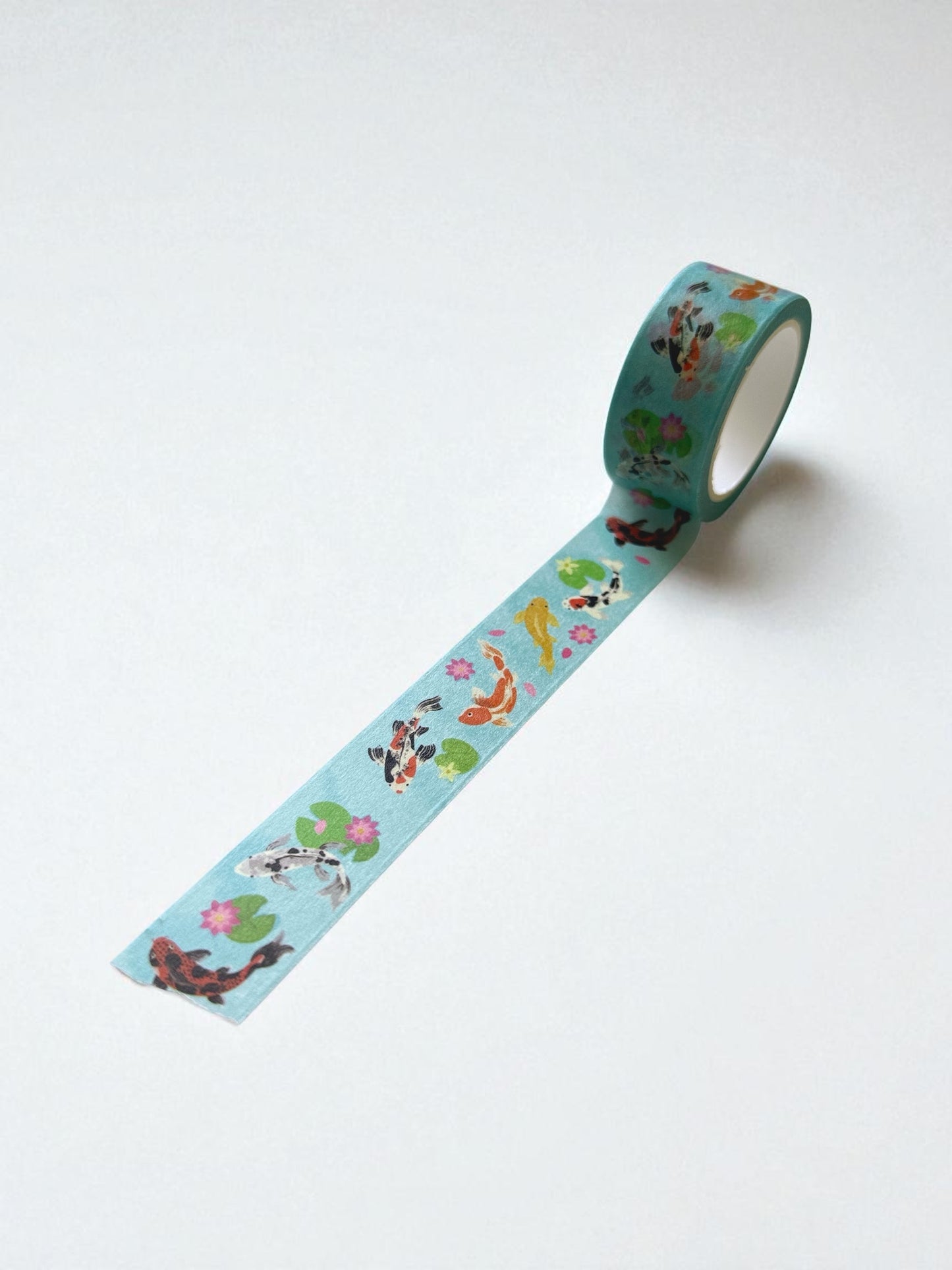 Koi Fish Pond Washi Tape