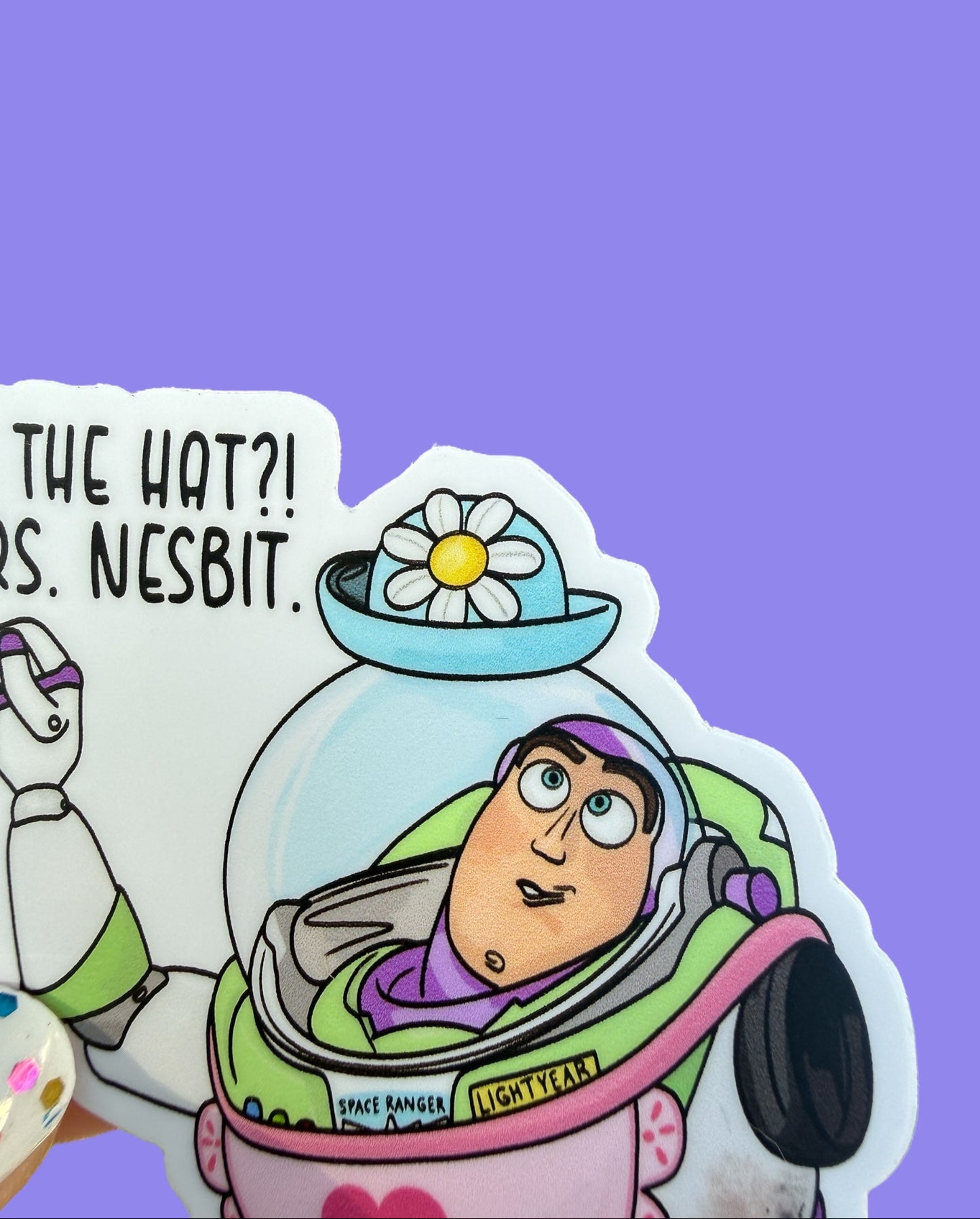Mrs. Nesbit Sticker