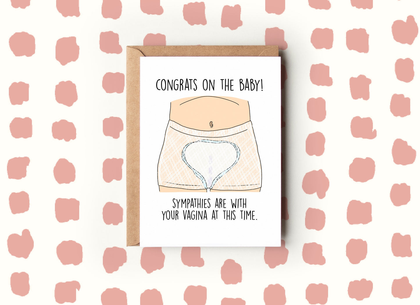 Pregnancy Undies Card