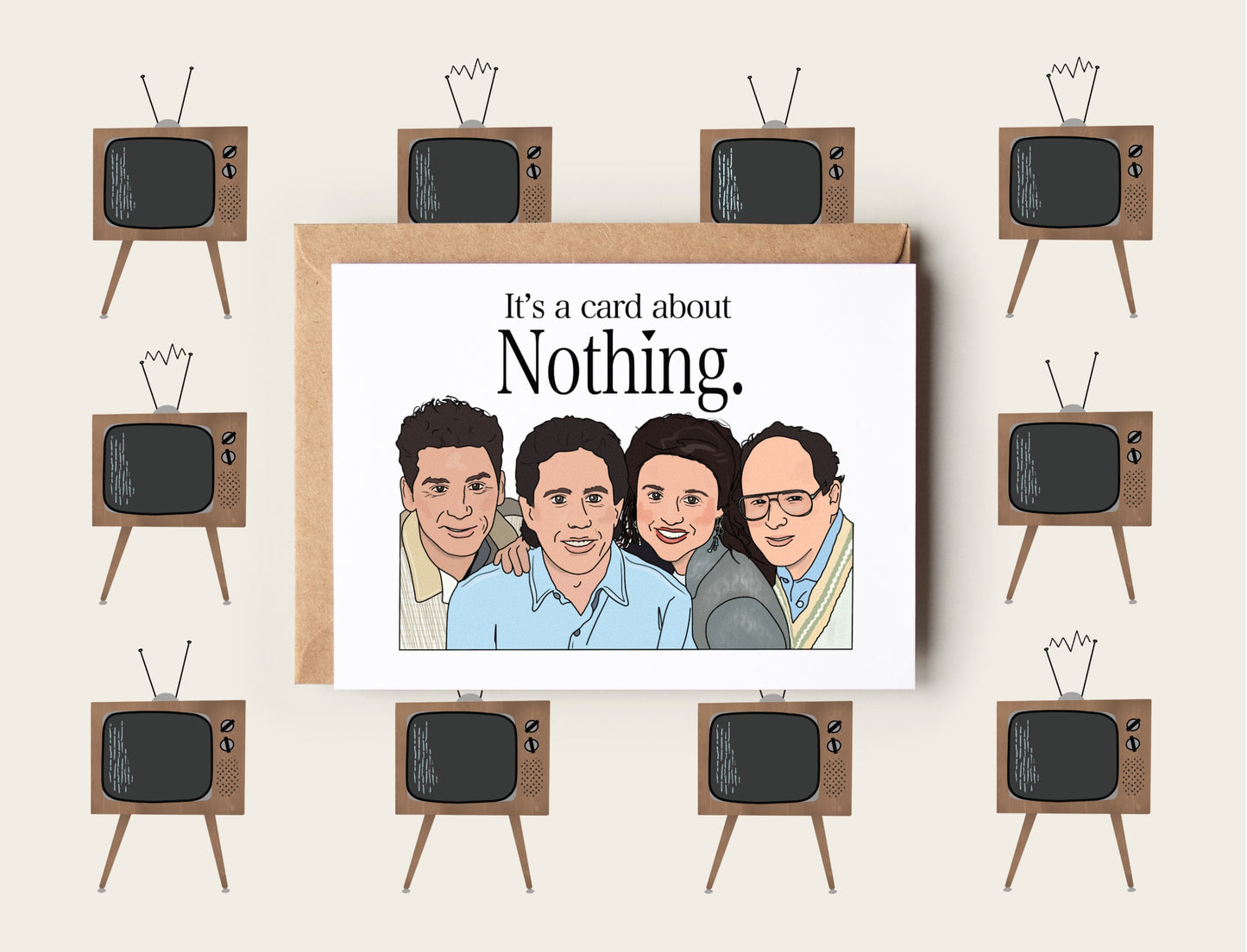 Card About Nothing Seinfeld