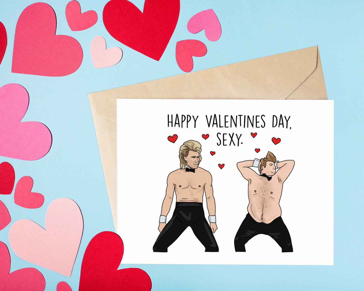 Chippendales SNL Valentine Card