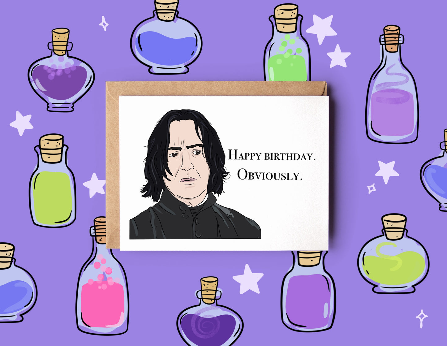 Dark Magic Birthday Card