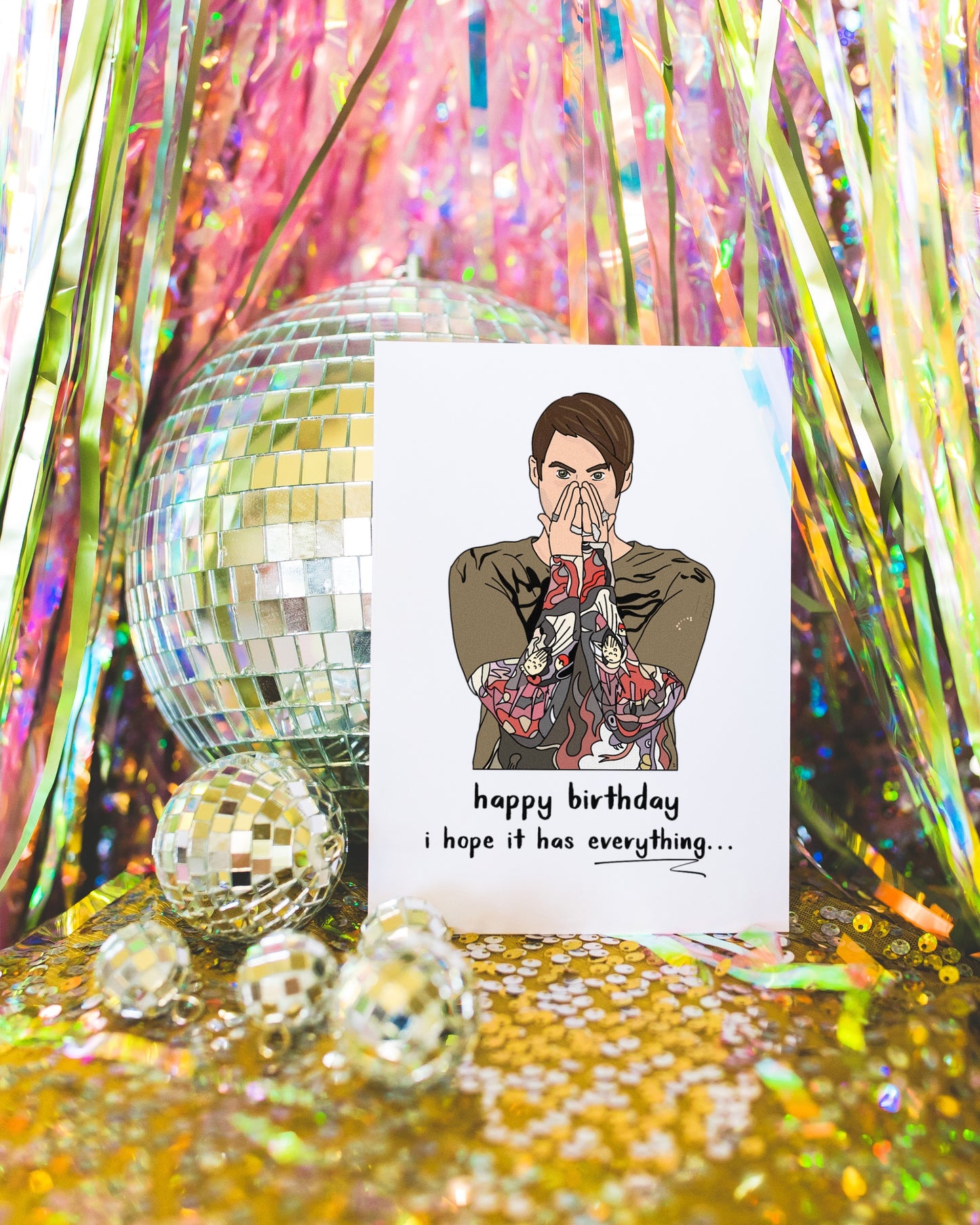 Stefon SNL Birthday Card