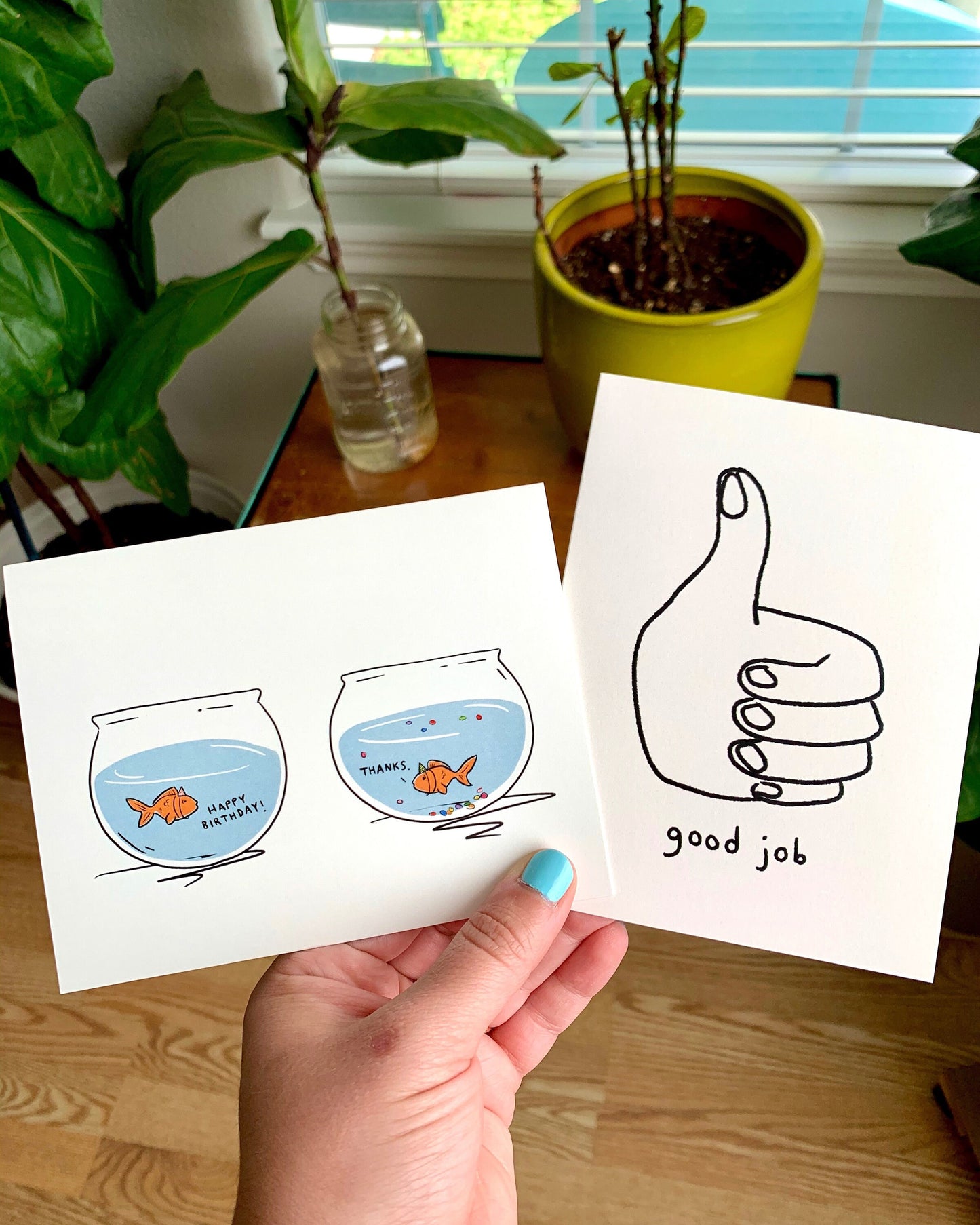 Thumbs Up Card