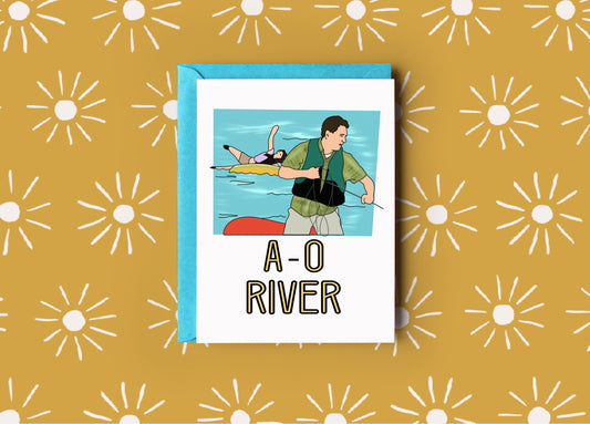 A-O River Portlandia Card