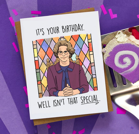 Church Lady SNL Birthday Card