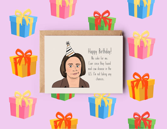 Debbie Downer Birthday Card