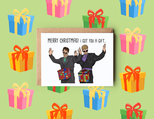 D*ck in Box SNL Christmas Card