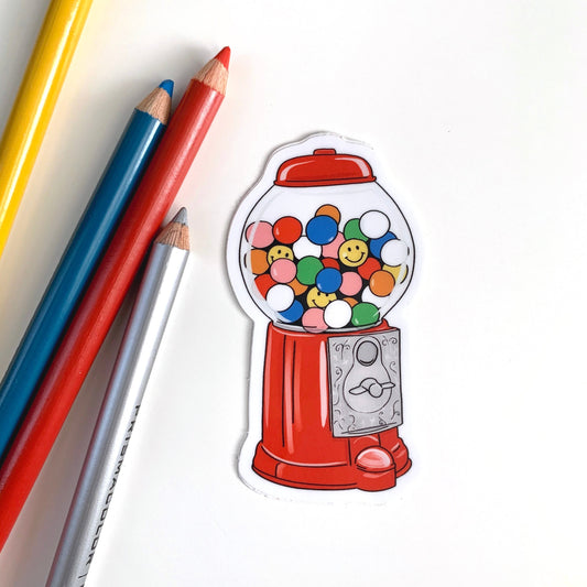 Gumball Machine Sticker