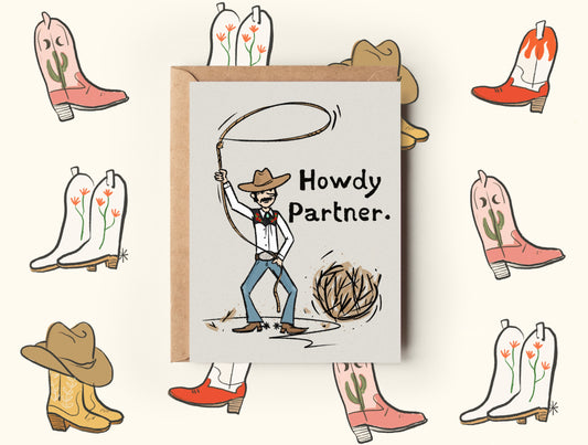 Howdy Partner Card