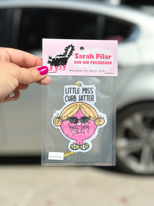 Little Miss Curb Hitter Air Freshener