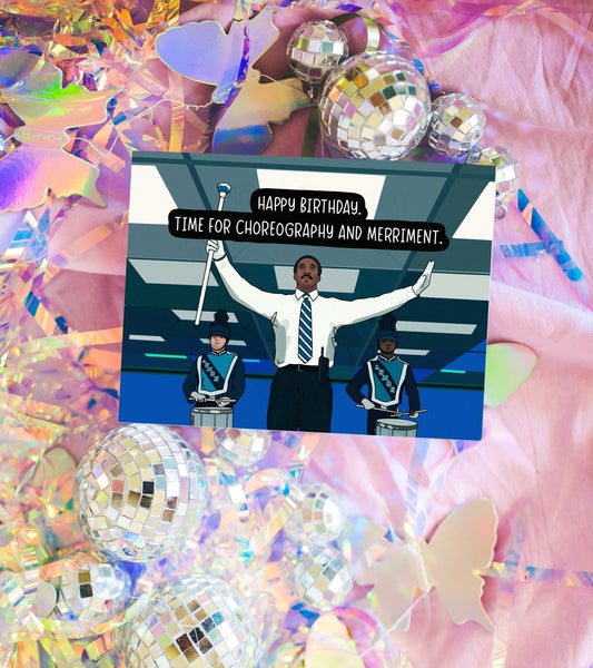 Severance Marching Band Birthday Card