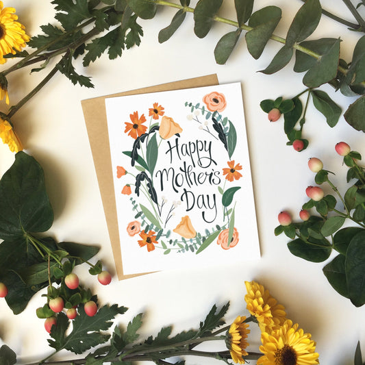 Floral Mother's Day Card