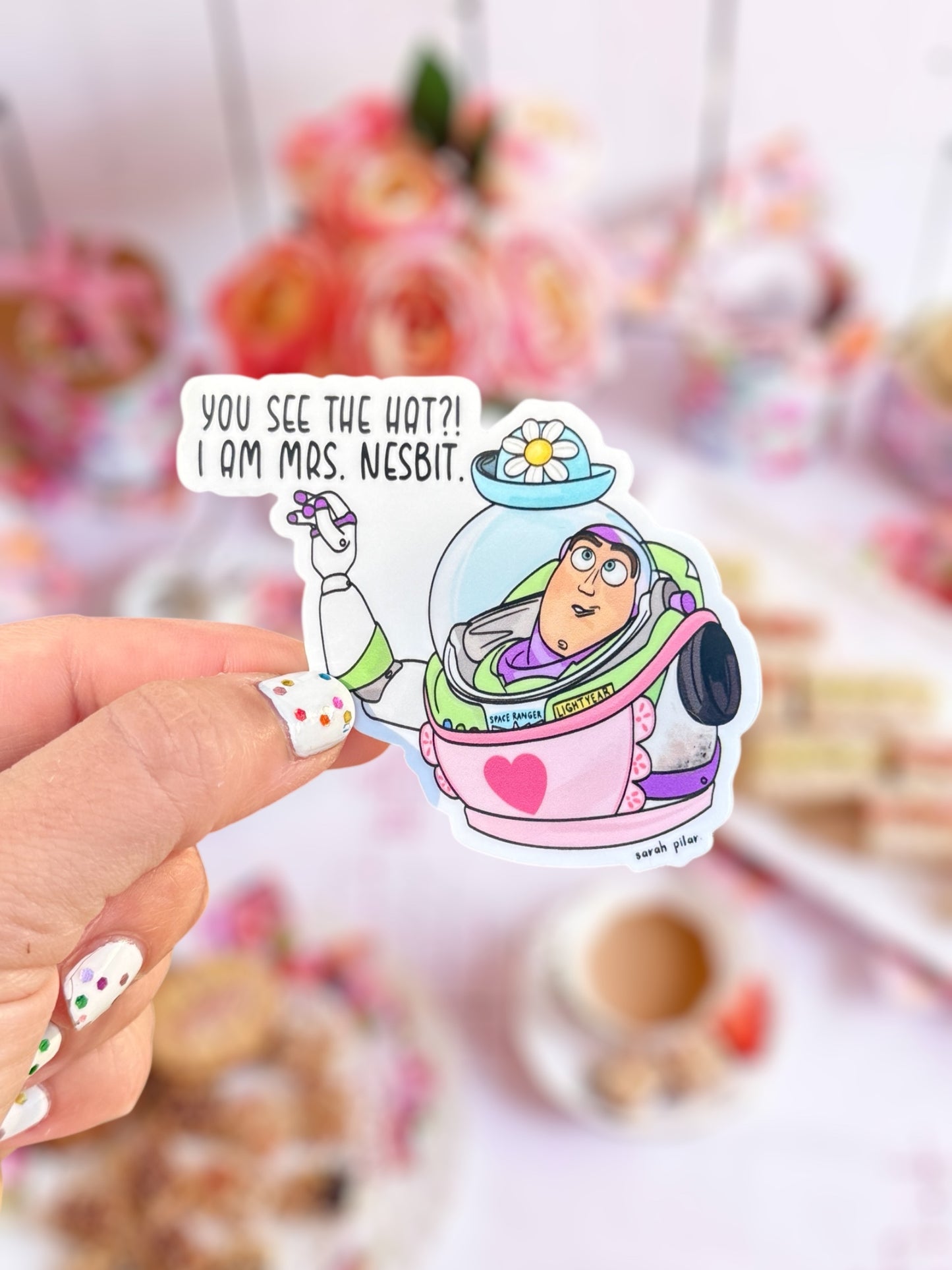 Mrs. Nesbit Sticker