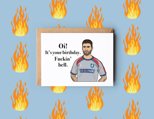 Oi Roy Birthday Card