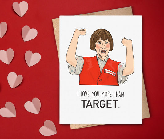 Target Lady Love Card