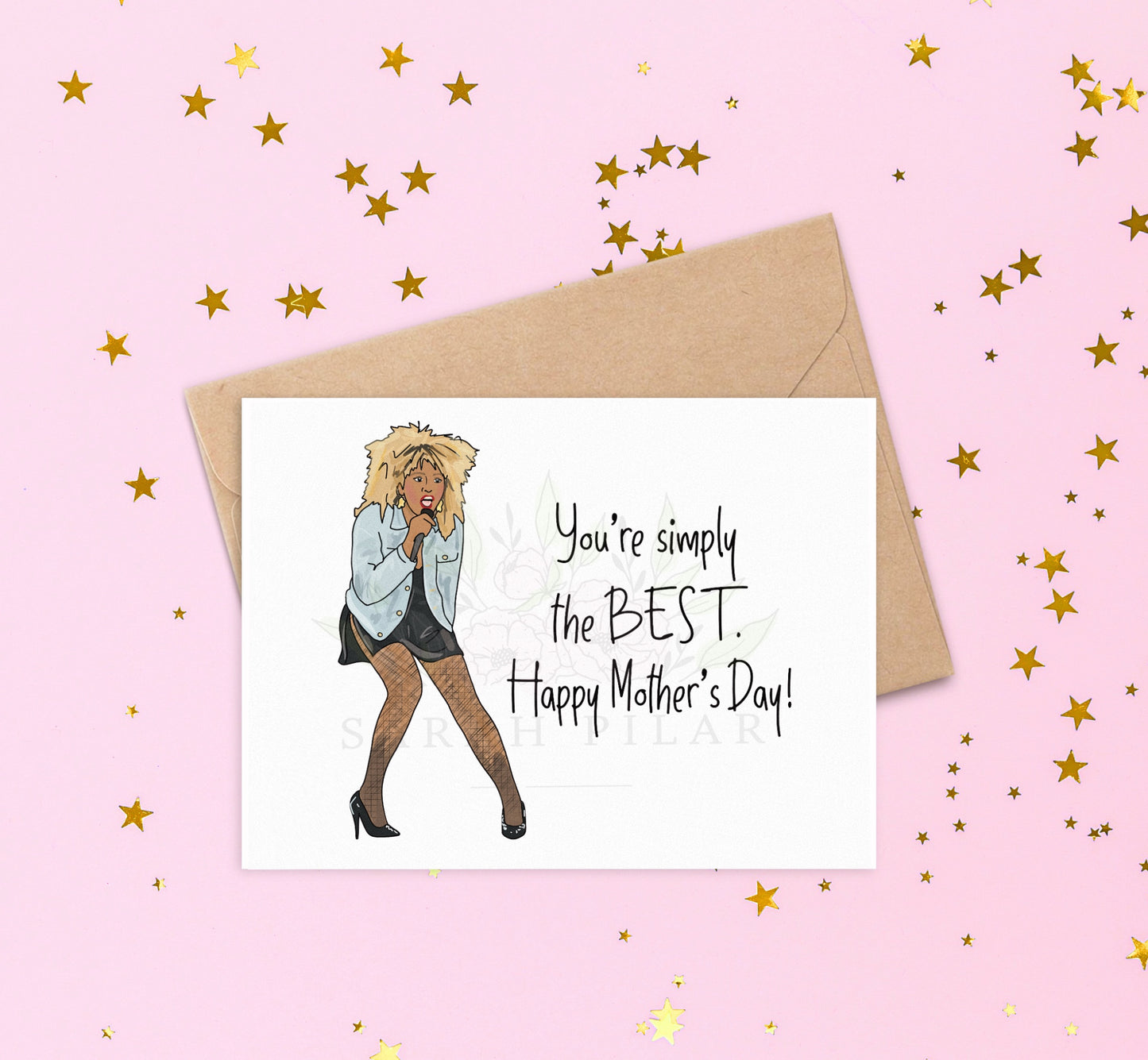 Simply The Best Mother's Day Card