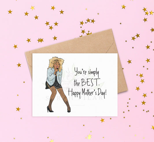 Simply The Best Mother's Day Card