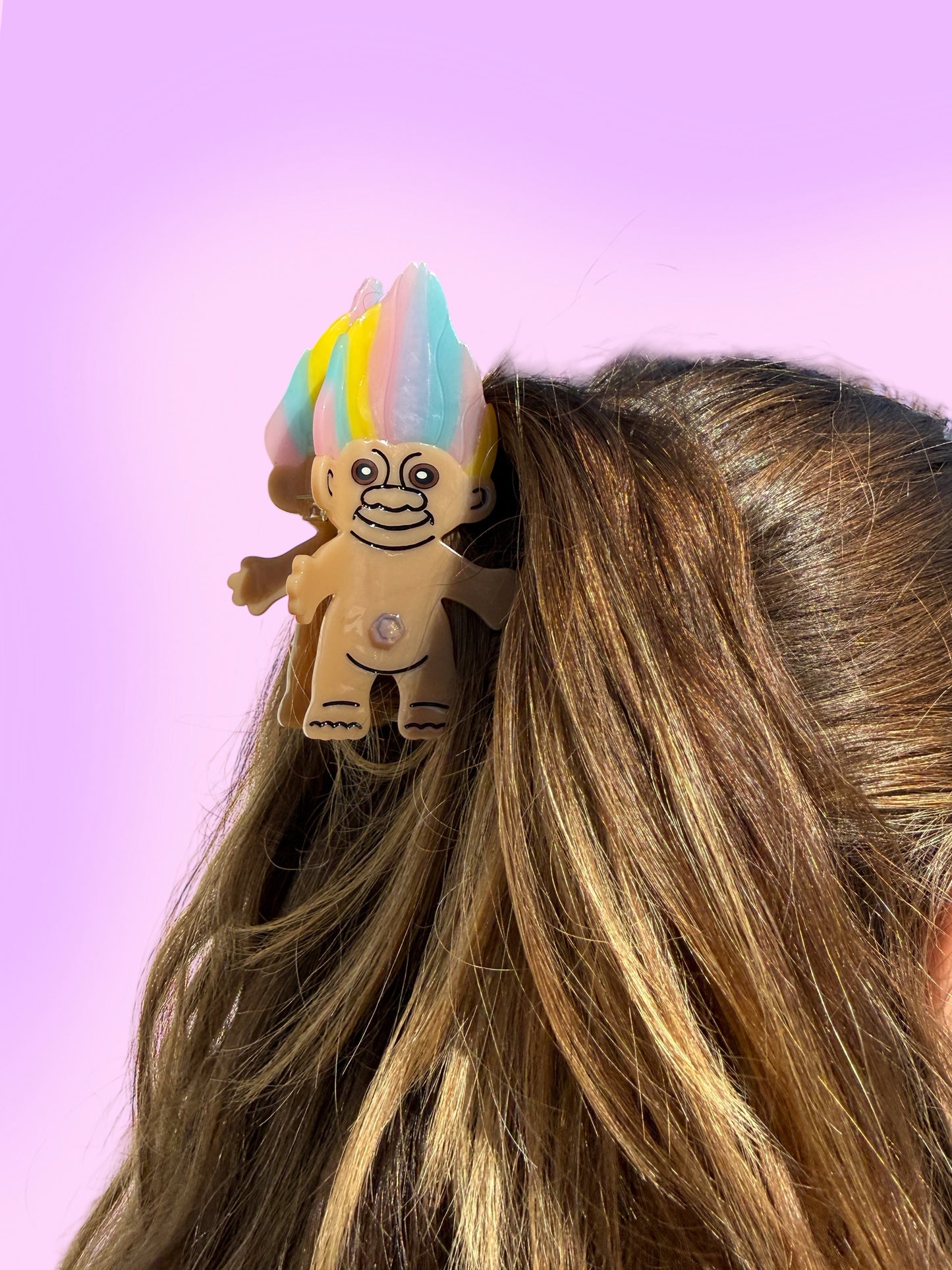 Troll Doll Hair Claw