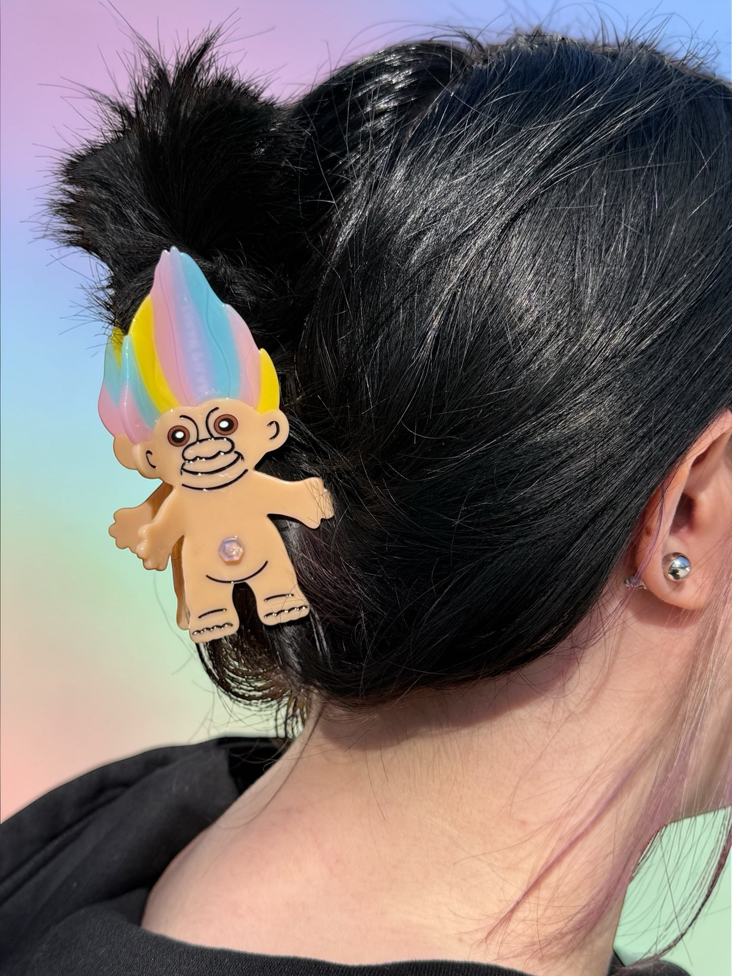 Troll Doll Hair Claw