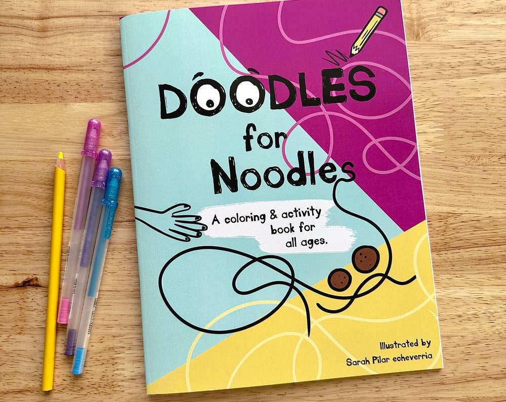 Doodles for Noodles Coloring and Activity Book