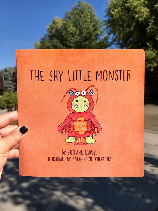 The Shy Little Monster Children's Book