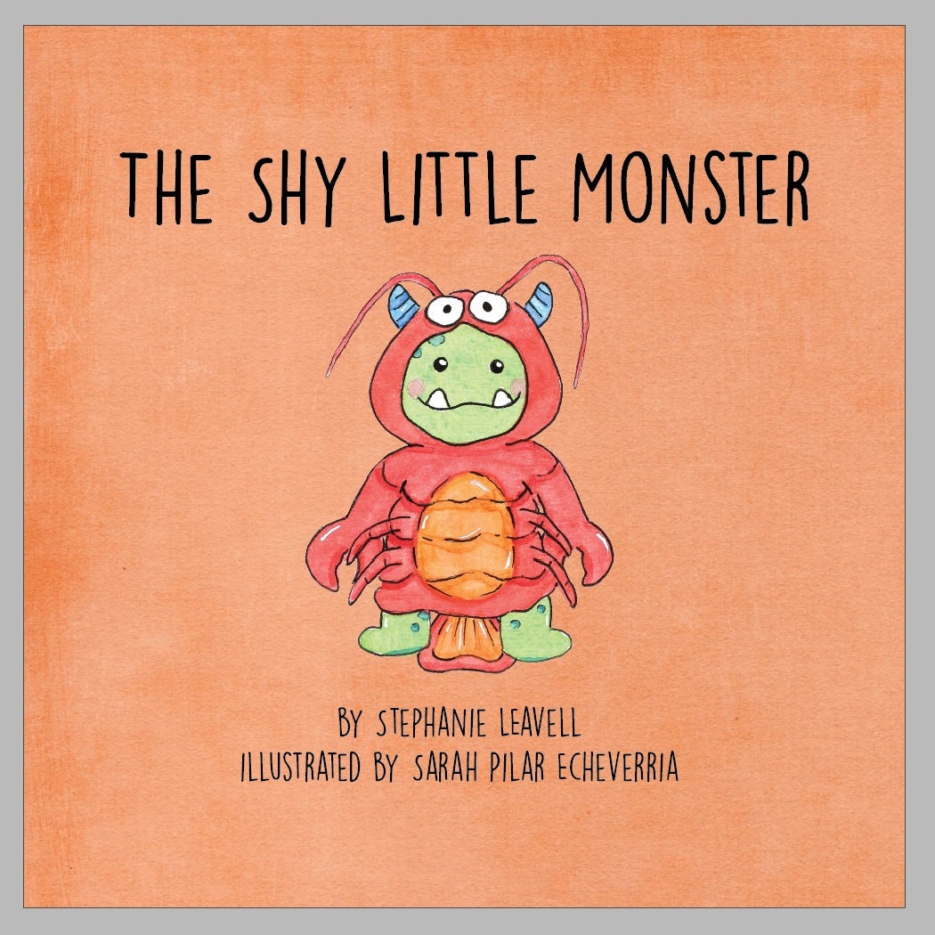 The Shy Little Monster Children's Book