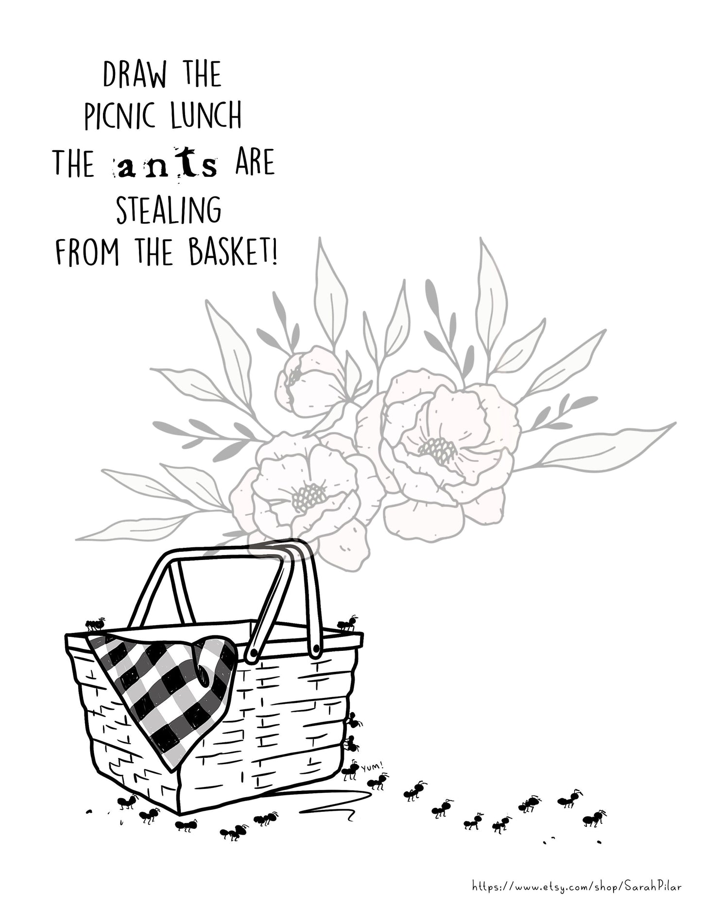 Nature Coloring pages, 3 pack, Kids Activity Pages, Nature Color pages, Silly activity pages, Drawing Prompts, Printable pages